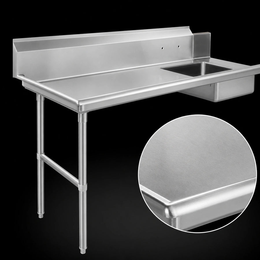 16-Gauge 304 Stainless Steel Top