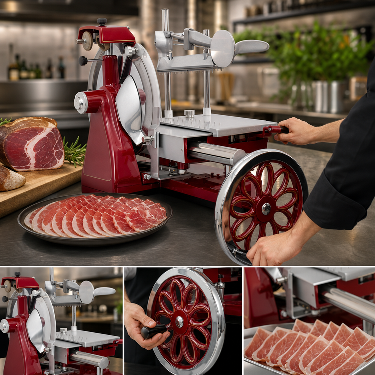 Product image #3 for Globe Traditional Premium 12-Inch Manual Flywheel Slicer