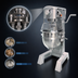 Thumbnail image #3 for Omcan 30 Qt Floor Planetary Mixer with Guard, 3-Speed, 2 HP