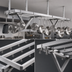 Thumbnail image #3 for Advance Tabco 144-Inch Ceiling-Mounted Triple-Bar Stainless Steel Pot Rack with 18 Double Hooks