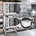 Thumbnail image #3 for AccuTemp Steam'N'Hold Two-Compartment Electric Boilerless Connectionless Vacuum Steamer with Stand and Casters