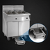 Thumbnail image #3 for Imperial Electric Floor-Model 6-Battery 75 lb. Fryer with Built-In Space Saver Filter System and Computer Controls