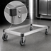 Thumbnail image #3 for Metro Made-to-Order 48 Inch x 24 Inch Stainless Steel Truck Dolly Frame with Corner Bumpers