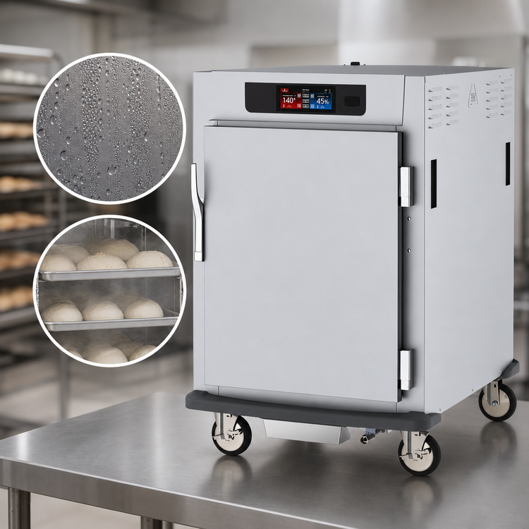 Product image #3 for Metro C5 9 Series 1/2-Height Mobile Controlled Humidity Heated Holding and Proofing Cabinet
