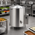 Thumbnail image #3 for Legion HEC-40 40-Gallon High-Output Electric Stationary Self-Contained Steam Kettle, 2/3 Jacketed