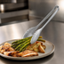 Thumbnail image #3 for Vollrath 10-Inch Scalloped Serving Tongs, 18/10 Stainless Steel