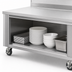 Thumbnail image #3 for Vollrath Open Stainless Steel Storage Module for 60-Inch 4-Series Signature Server