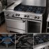Thumbnail image #3 for Garland G Starfire Pro 48-Inch Gas Restaurant Range with 6 Open Burners, 12-Inch Griddle, Standard Oven and Storage Base
