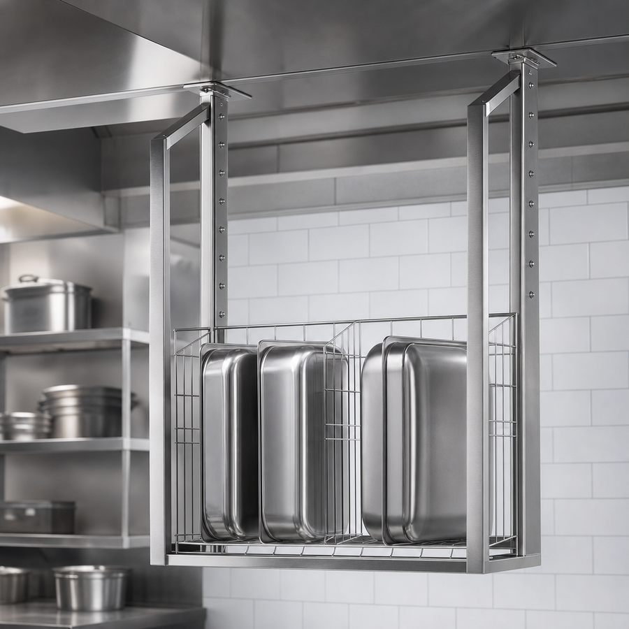 14-Gauge Stainless Steel Construction