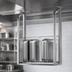 Thumbnail image #3 for John Boos Stainless Steel Ceiling-Mount Meat Boat Rack, 48 x 12 x 25 Inches