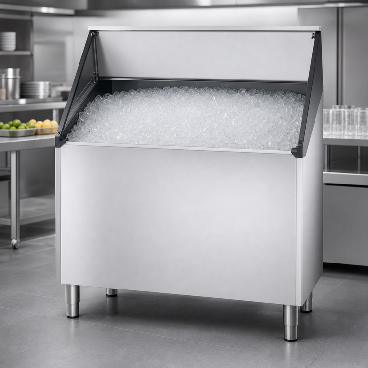 Product image #3 for ITV Ice Makers S-900 48-Inch Slope Front Ice Storage Bin, 858 lb. Capacity