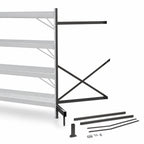 Thumbnail image #3 for Metro SmartLever SM762436-ADD Cantilevered Shelving Add-On Unit Kit, 76.38"H, for 36"W x 24"D Shelves, Epoxy-Coated Steel
