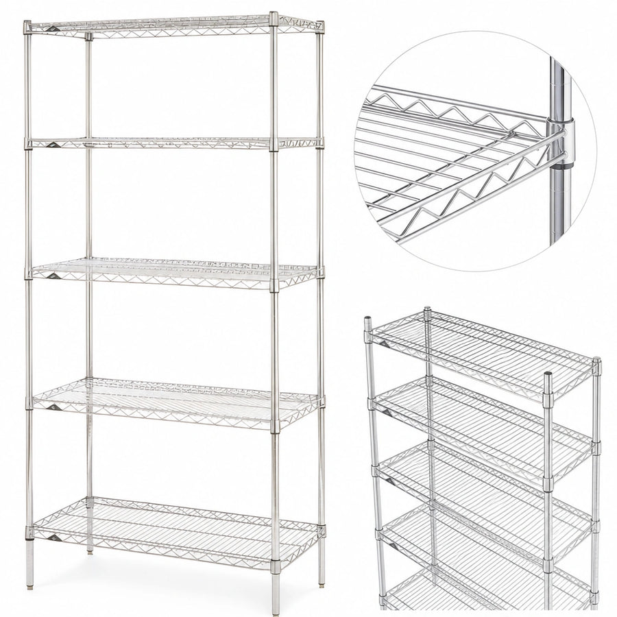 Five Wire Shelves