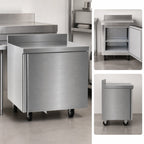 Thumbnail image #3 for Delfield ST4532NP One-Section Undercounter Worktop Freezer, 32-Inch Wide, Single Solid Door, Stainless Steel
