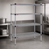 Thumbnail image #3 for Eagle Quad-Adjust 4-Tier Stationary Starter Wire Shelving Unit, 60
