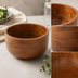 Thumbnail image #3 for American Metalcraft Loft Collection 232 oz. Round Acacia Wood Bowl