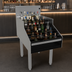 Thumbnail image #3 for Glastender Free-Standing Stainless Steel 5-Step Underbar Liquor Display, 18