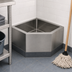 Thumbnail image #3 for Eagle Group Corner Floor-Mounted Mop Sink with Flush Edge, 24