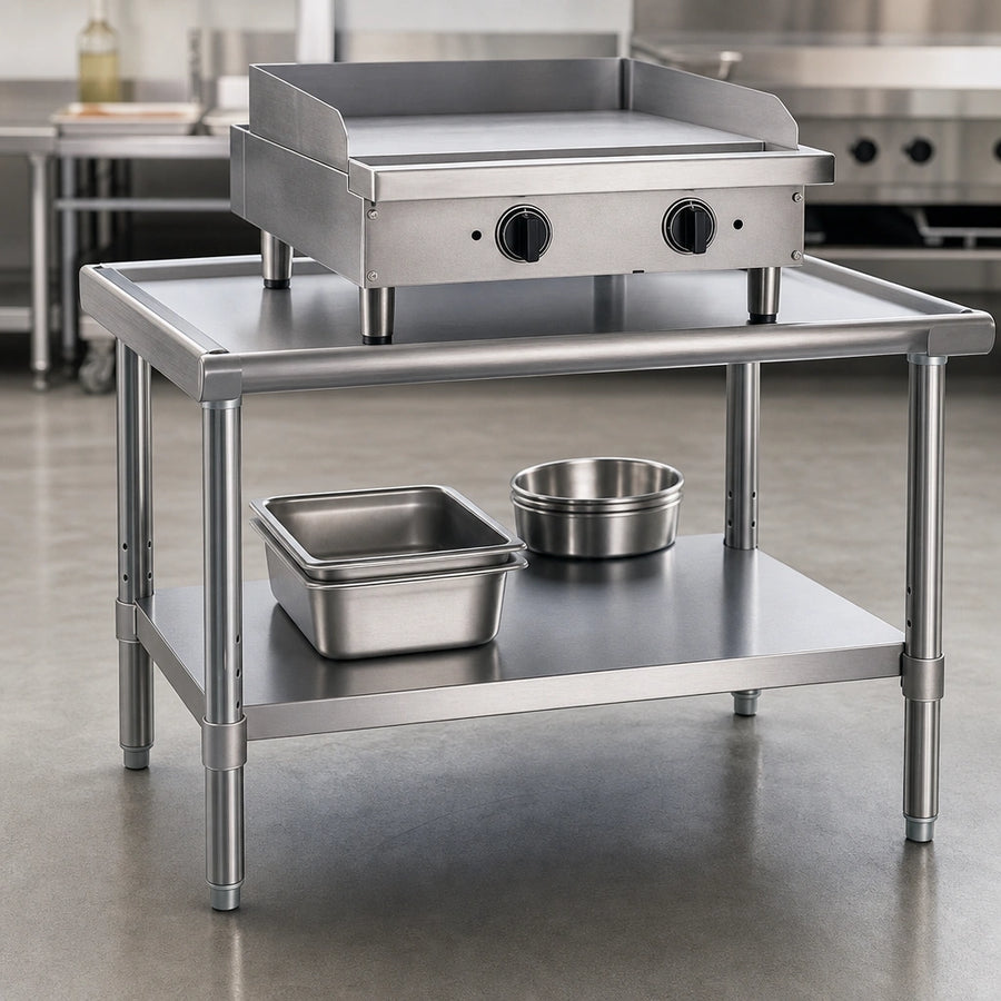 16-Gauge Stainless Steel Top