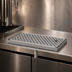 Thumbnail image #3 for Glastender Surface Mount Stainless Steel Drain Pan, 14 Inch W x 8 Inch D