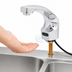 Thumbnail image #3 for ChekPoint Electronic Touchless Deck-Mount Faucet with Cast Spout, 2.2 GPM
