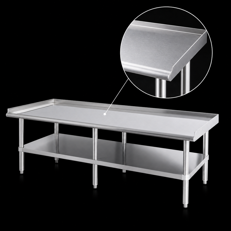 Reinforced Stainless Steel Top