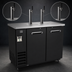 Thumbnail image #3 for Kelvinator Commercial 2-Door 2-Tower Draft Beer Dispenser, 49-Inch, 12.5 Cu. Ft.