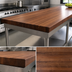 Thumbnail image #3 for Boos Block American Black Walnut Kitchen Countertop, Full-Length Edge Grain, 96 x 48 x 1-3/4 Inch, Varnique Finish