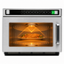 Thumbnail image #3 for Amana Commercial Heavy Volume Countertop Microwave Oven, 0.6 Cu. Ft., 1800 Watts, Solid Door, 208/240V