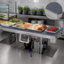 Thumbnail image #3 for Hatco Simulated Stone Built-In Flush Top Cold Shelf, 36 Inch W x 15-1/2 Inch D