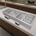 Thumbnail image #3 for Hatco HWBI-4M Drop-In Modular/Ganged Heated Well, 4 Full-Size Pan Capacity, Wet or Dry