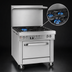 Thumbnail image #3 for Southbend Ultimate 36-Inch Gas Restaurant Range with 2 Open Burners, 24-Inch Charbroiler and Cabinet Base