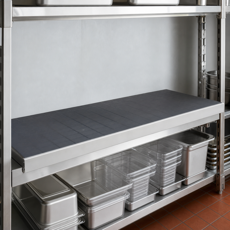 Product image #3 for Fermostock 64 Inch x 22 Inch Horizontal Solid Polymer Shelf, 800 lb Capacity