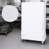 Thumbnail image #3 for Quantum 400 Denier White Nylon Wire Cart Cover with Zipper Flap, 24 x 36 x 74 Inches