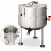 Thumbnail image #3 for Cleveland Range KDL125 125-Gallon Direct Steam Kettle, Tri-Leg Base, 2/3 Steam Jacket