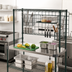Thumbnail image #3 for Metro SmartWall All-in-One Stainless Steel Prep Station with Mounted Grid and Accessories, 48 x 18 Inches