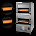Thumbnail image #3 for Titan JBB-236 Double Deck Full-Size Gas Infrared Banquet Broiler