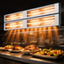 Thumbnail image #3 for Hatco Glo-Ray Max Watt 108-Inch Dual Infrared Strip Heater, 6-Inch Spacer, Aluminum, 6000W