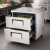 Thumbnail image #3 for True 27-Inch Undercounter Two-Drawer Freezer, -10°F, Self-Contained R290