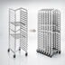 Thumbnail image #4 for Channel 402AN Standard Heavy-Duty Nesting Aluminum End-Load Bun Pan Rack, 15-Pan Capacity