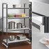 Thumbnail image #3 for Cambro Camshelving Elements XTRA 4-Tier Solid Stationary Starter Polymer Shelving Unit, 21 x 60 x 64 Inches