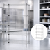 Thumbnail image #3 for Quantum 48 in. W x 12 in. D x 54 in. H Stationary Chrome Plated Wire Shelving Starter Kit with 5 Shelves