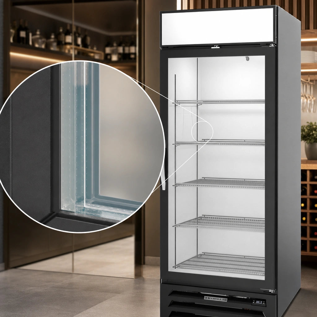 Double-Pane Low-E Glass Door