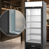 Thumbnail image #3 for Beverage-Air MarketMax 1-Section Reach-In Bottom-Mount Wine Refrigerator with Hinged Glass Door, 23.32 Cu. Ft., Black