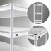 Thumbnail image #3 for Eagle Group Stand-Outs Decorative Wire Shelf, 54 x 24 Inches, White Epoxy