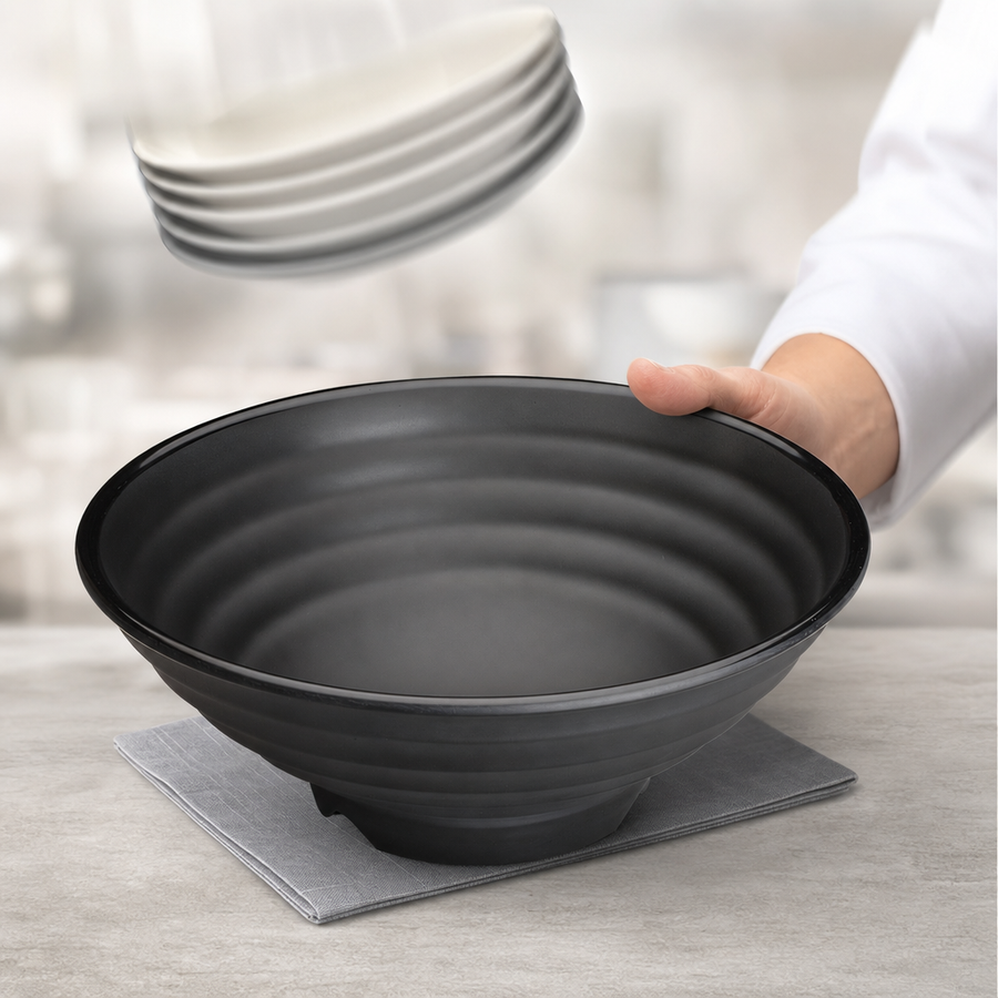 Break-Resistant Melamine Construction