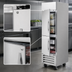 Thumbnail image #3 for Beverage-Air Horizon Series 23.32 Cu. Ft. One-Section Bottom Mount Reach-In Freezer with Solid Half Doors