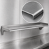 Thumbnail image #3 for Eagle 48 Inch Wall-Mounted Shelf, 10 Inch Deep, 16 Gauge Type 430 Stainless Steel