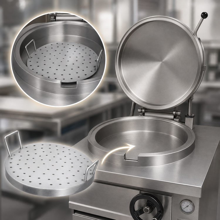 Product image #3 for Cleveland Range Poaching Pan Accessory for SET15 Tilt Skillet