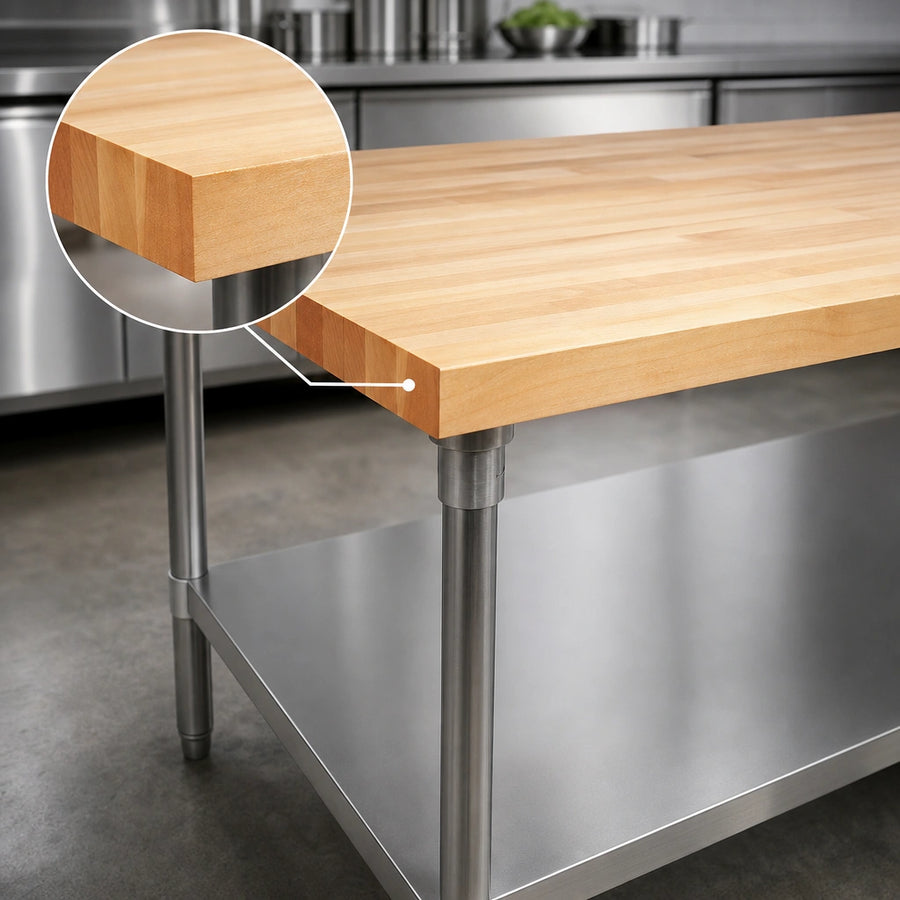 Thick Maple Work Surface